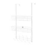 Over The Door Hooks Organizer Storage & Organization - Tophatter Daily Deals