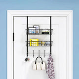 Over The Door Hooks Organizer Storage & Organization - Tophatter Daily Deals