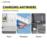 Overtime Dual USB Power Adapter Fast Charging Power Plug USB Power Adapter - Tophatter Daily Deals