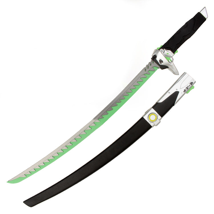 Genji's Dragon Sword (Genji Sword - Short Sword Miniature) Video Game Sword - Tophatter Daily Deals