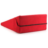 Love Large Wedge Pillow (Red) – Velvet Soft Adult Intimacy Play Pillow > Sex Toys > Sex Positioners - Tophatter Daily Deals