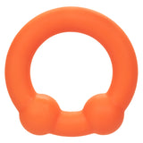 Alpha Liquid Silicone Dual Ball Ring Orange Ultra Stretchy Enhancer Ring > Cock Ring > Single - Tophatter Daily Deals