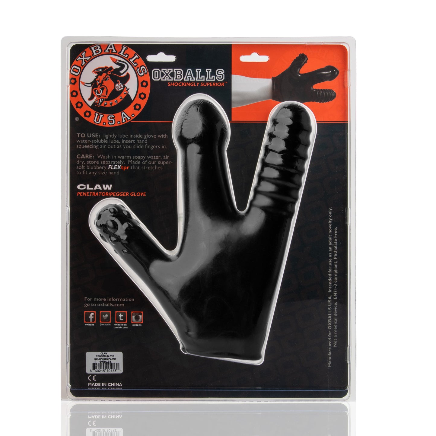 Claw Glove Black for Ultimate Pleasure and Control > Bondage Gear > Medical Instruments - Tophatter Daily Deals
