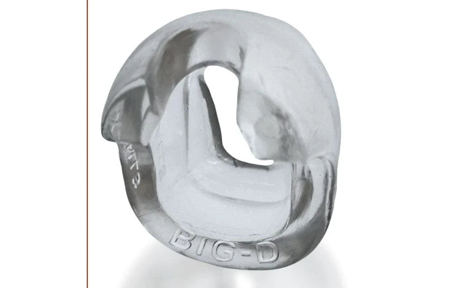 Big D Shaft Grip Cock Ring Clear > Cock Ring > Single - Tophatter Daily Deals