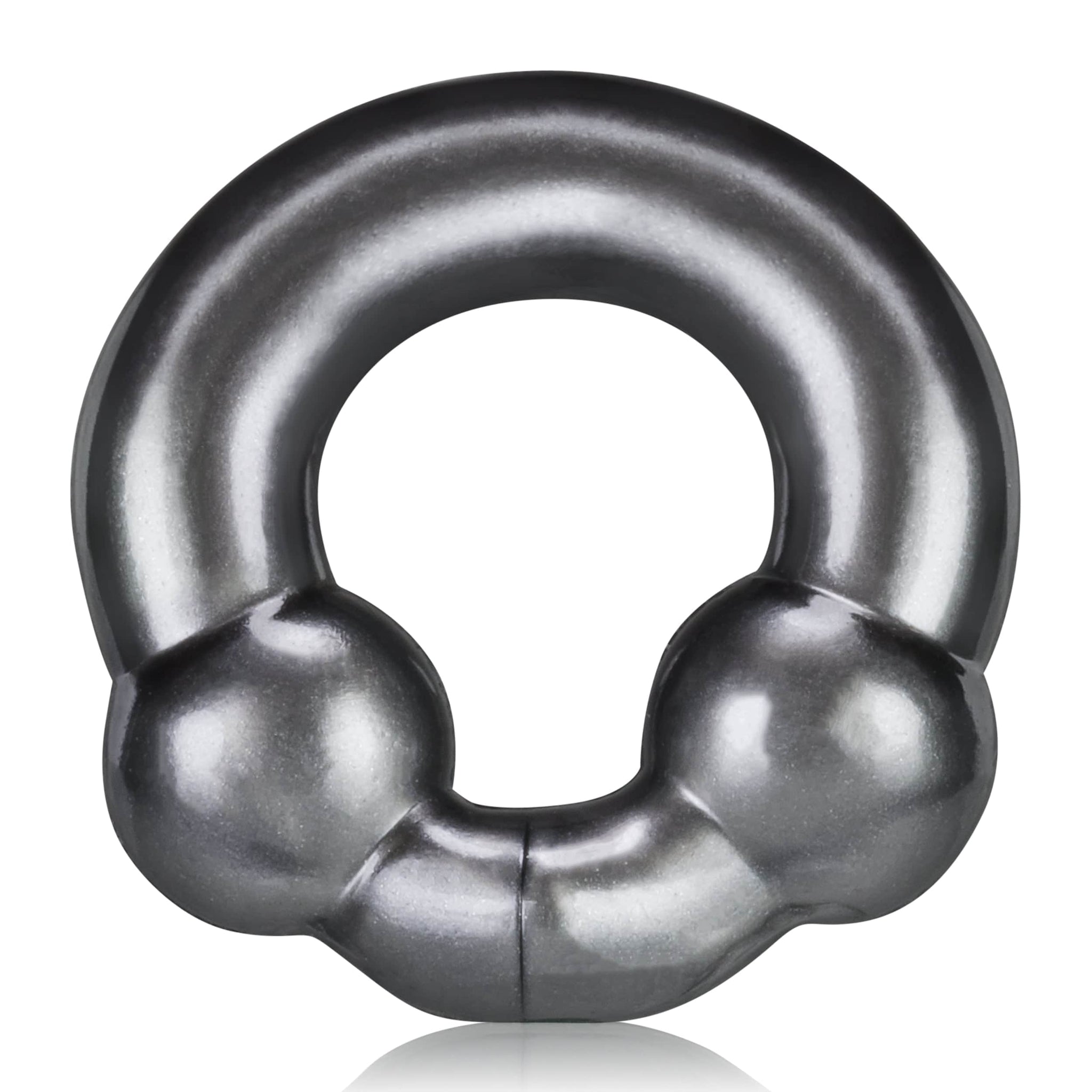 Ultraballs 2 Pack Cockring Steel and Red > Cock Ring > Sets - Tophatter Daily Deals