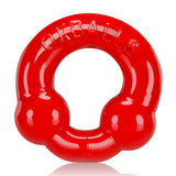 Ultraballs 2 Pack Cockring Steel and Red > Cock Ring > Sets - Tophatter Daily Deals