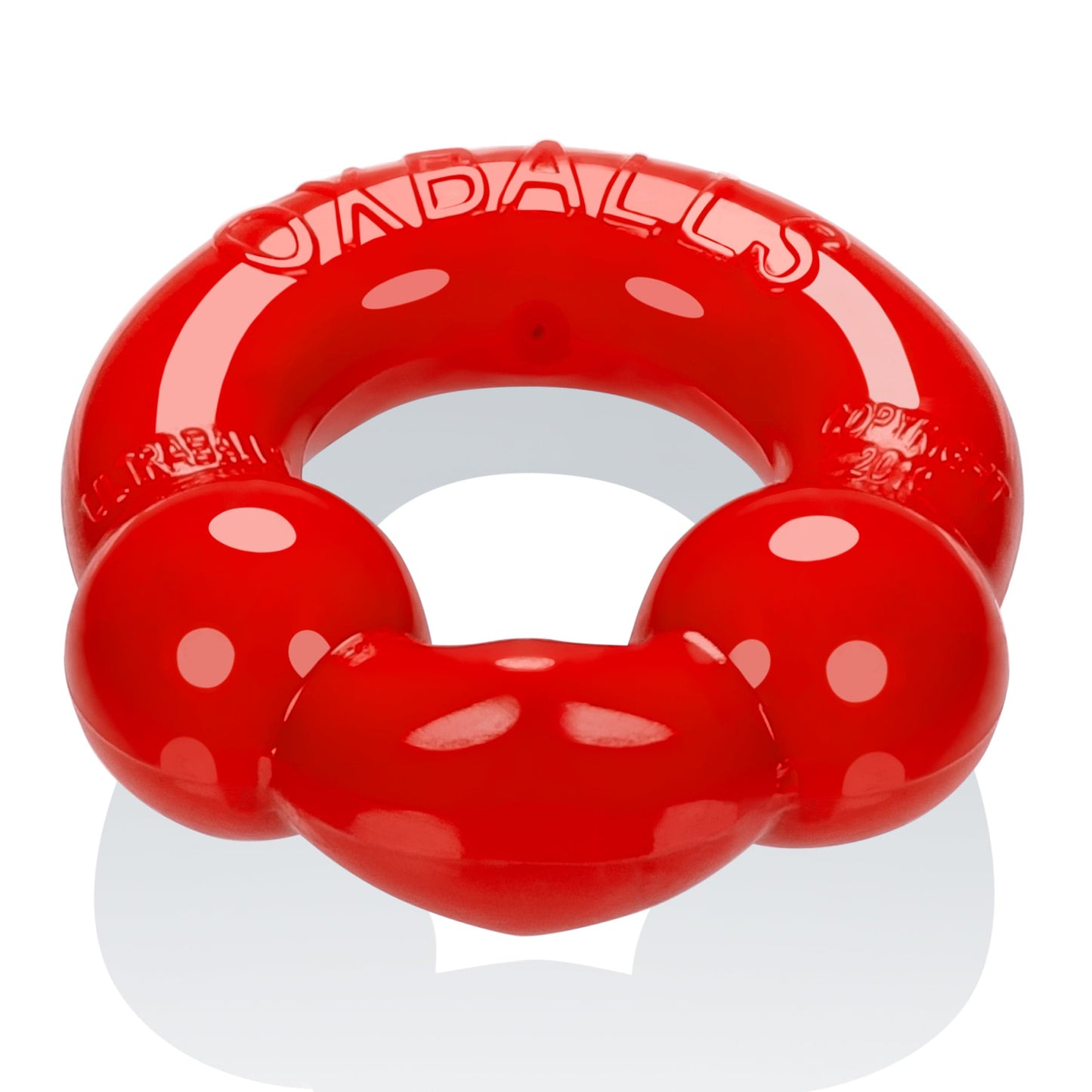 Ultraballs 2 Pack Cockring Steel and Red > Cock Ring > Sets - Tophatter Daily Deals