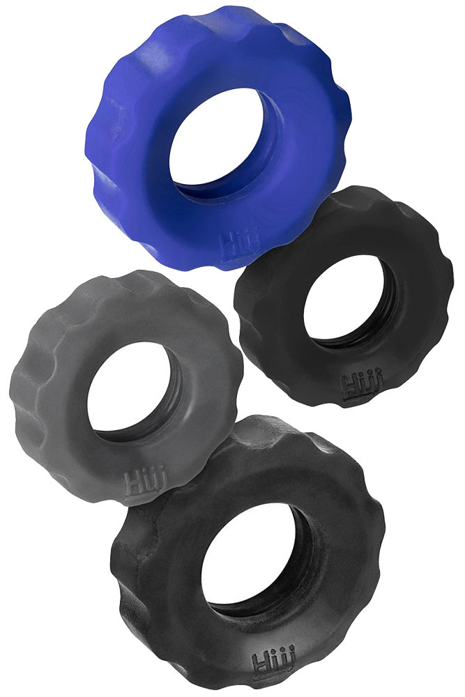 Oxballs - Hunkyjunk - Cog 2-Pack Cock Rings - Assorted Sex Toy - Tophatter Daily Deals