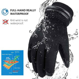 OZERO Waterproof Winter Gloves Outdoor Recreation - Tophatter Daily Deals