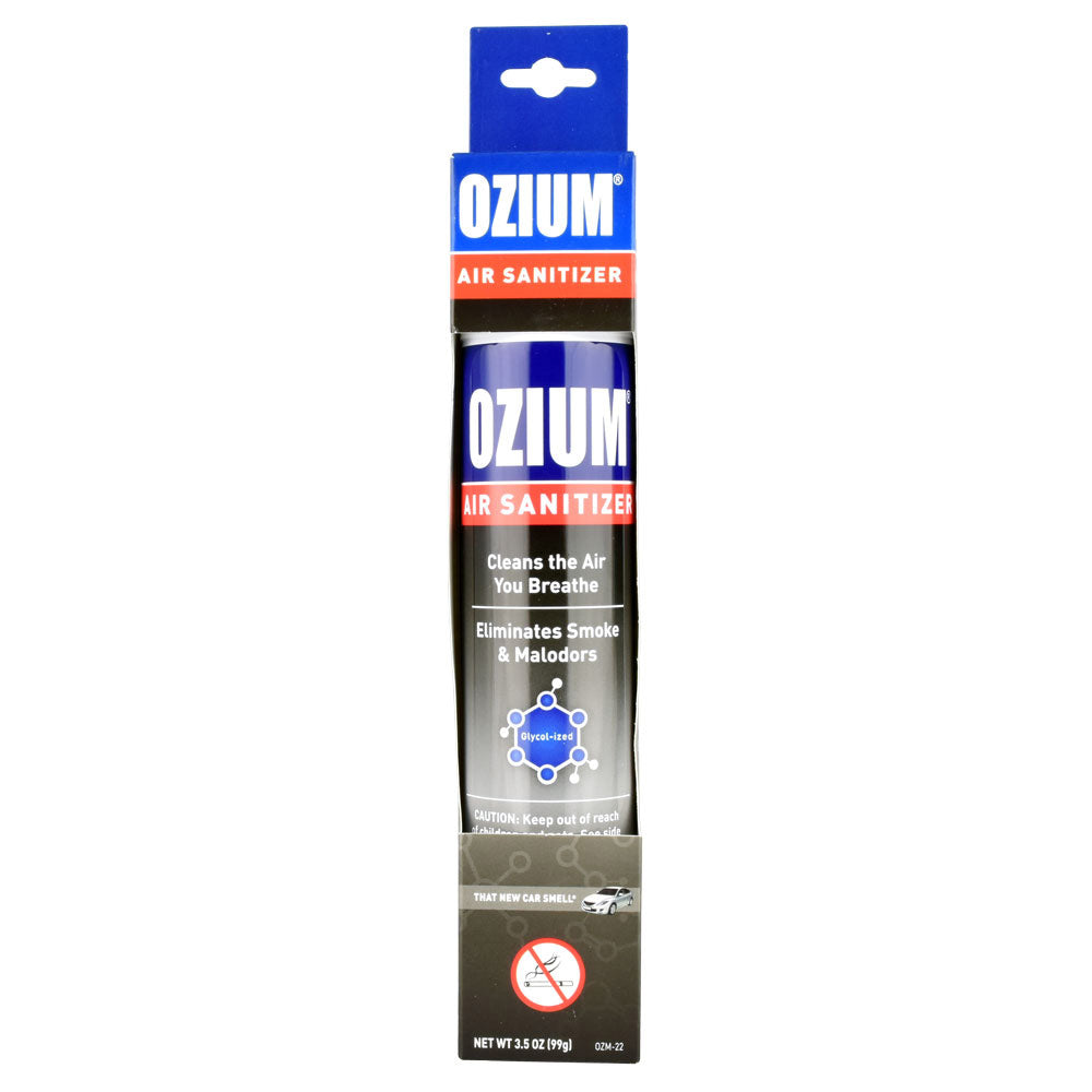 Ozium Air Sanitizer Spray New Car Smell 3.5 Ounces Air Fresheners & Odor Eliminators - Tophatter Daily Deals