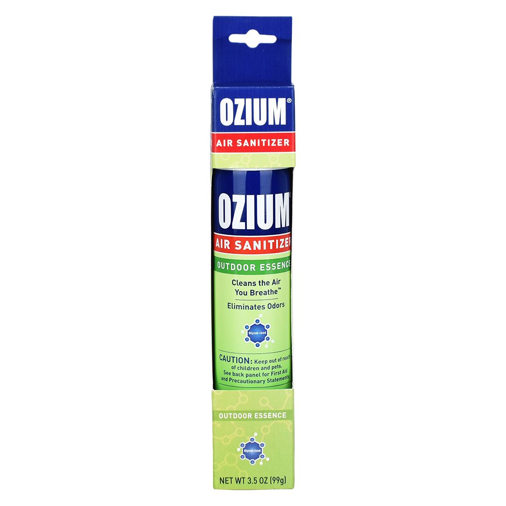 Ozium Air Sanitizer Spray Outdoor Essence 3.5 Ounces Air Fresheners & Odor Eliminators - Tophatter Daily Deals