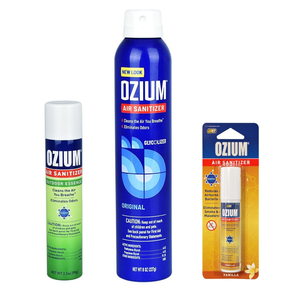 Ozium Air Sanitizer Spray Air Fresheners & Odor Eliminators - Tophatter Daily Deals