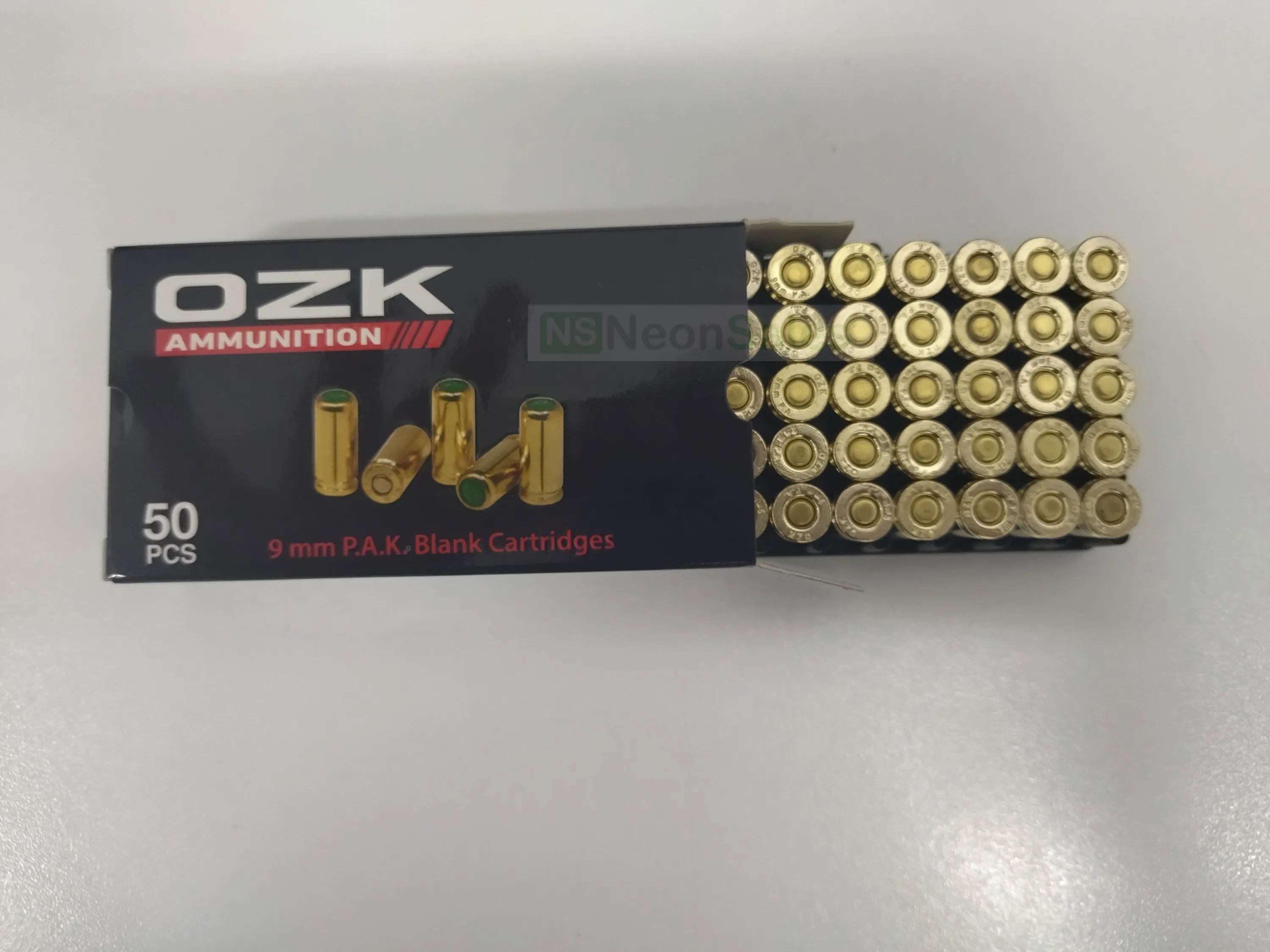 OZKURSAN BLANK CARTRIDGES, 9X22MM - 1's - Tophatter's Army Deals BLANK GUNS - Tophatter Daily Deals
