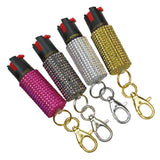 Bling Sting Pepper Spray: Studded, Clip-on 1/2 oz Pepper Spray - Tophatter Daily Deals