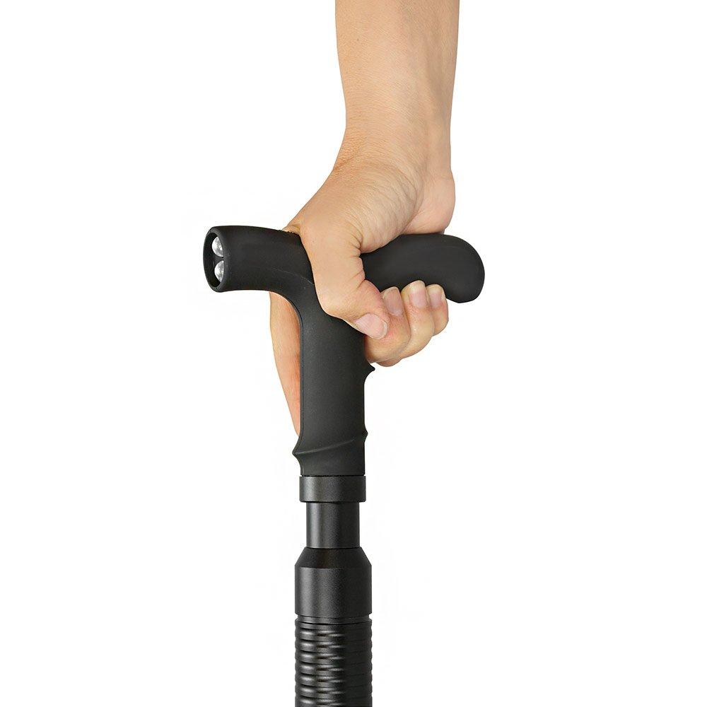 Zap Cane: Hidden Style Stun Gun & LED Flashlight, Rechargeable Stun Gun Canes - Tophatter Daily Deals
