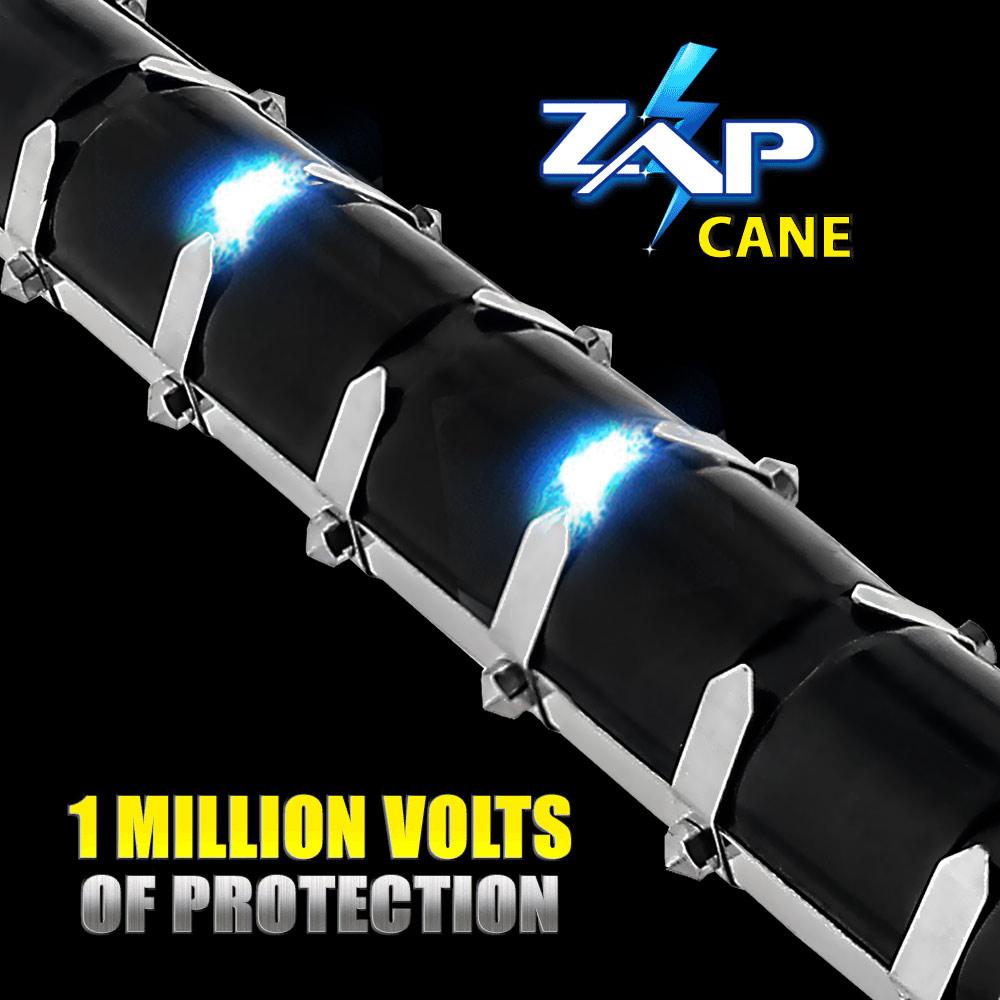 Zap Cane: Hidden Style Stun Gun & LED Flashlight, Rechargeable Stun Gun Canes - Tophatter Daily Deals