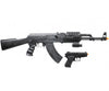 UKARMS Tactical AK47 RIS Spring Powered Airsoft Gun w/ Spring Pistol Airsoft-SpringRifle - Tophatter Daily Deals