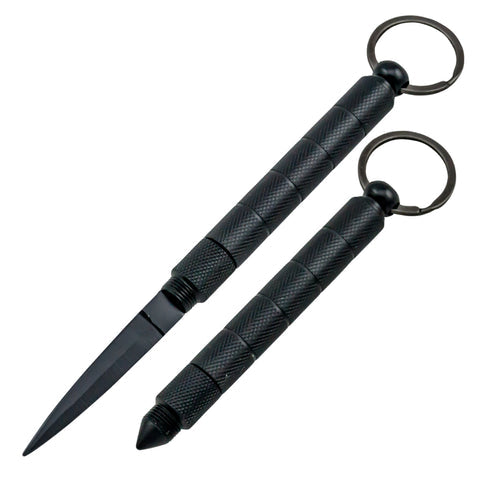 Kubotan Keychain Hidden Knife - Tophatter Daily Deals