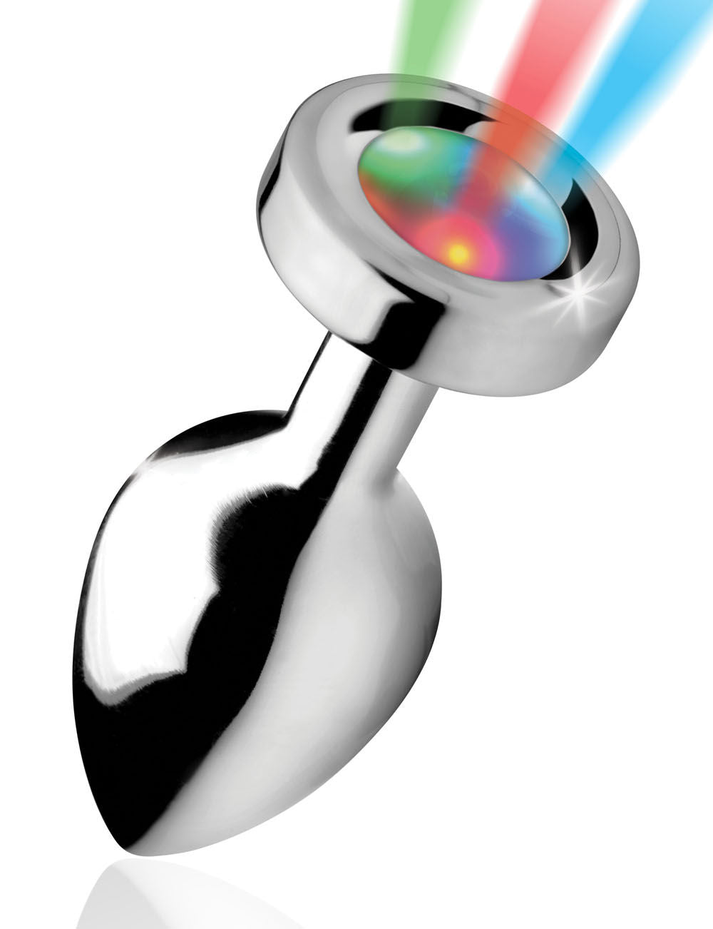 Light Up Large Anal Plug – Weighted 3 LED Light Patterns Anal Plug > Anal Range > Butt Plugs - Tophatter Daily Deals
