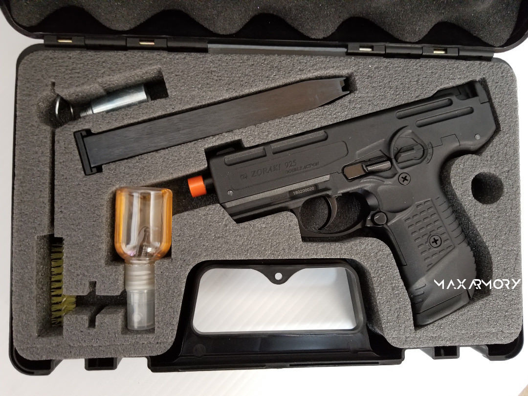 Zoraki 925 Blank Firing Gun - 9mm Full Auto Machine Gun Front Fire (Includes 2 Magazines) (Sale! 15% OFF - No Code Needed) - Tophatter's Weapons'N'Deals Blank Firing Replica Guns - Tophatter Daily Deals