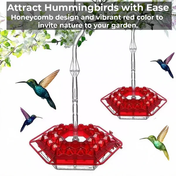 Ant Proof Hummingbird Feeder 30 Bee Resistant Ports - Tophatter Daily Deals