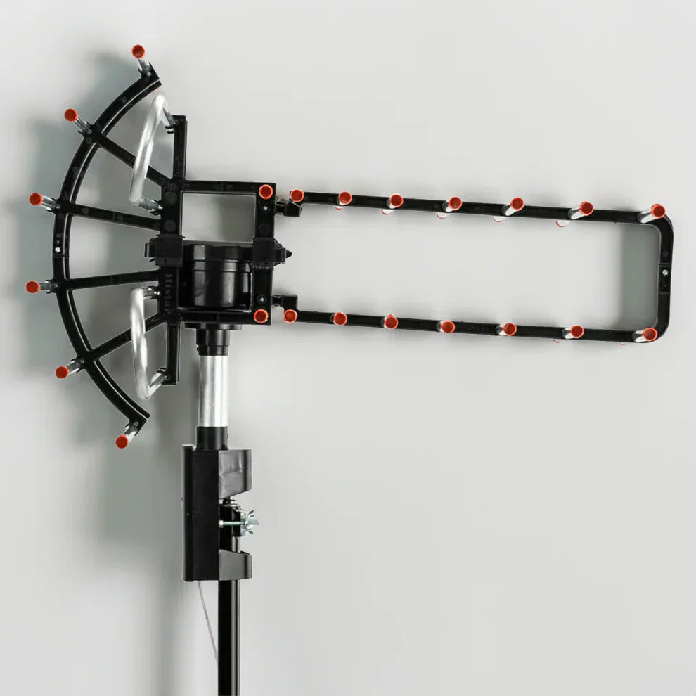 Long Range 500 Mile TV Antenna Motorized Rotating High Gain - Tophatter Daily Deals