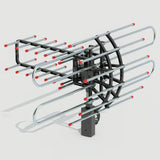 Long Range 500 Mile TV Antenna Motorized Rotating High Gain - Tophatter Daily Deals