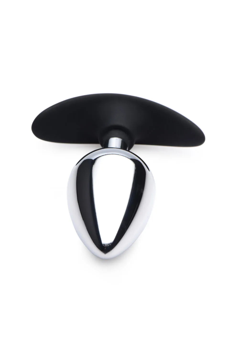 Dark Invader Metal and Silicone Weighted Large Anal Plug > Anal Range > Butt Plugs - Tophatter Daily Deals