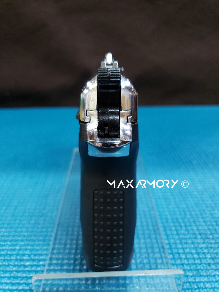 Zoraki 914 Blank Firing Gun Chrome - Full Auto Front Fire 9mm Blank Gun - Tophatter's Weapons'N'Deals Blank Firing Replica Guns - Tophatter Daily Deals