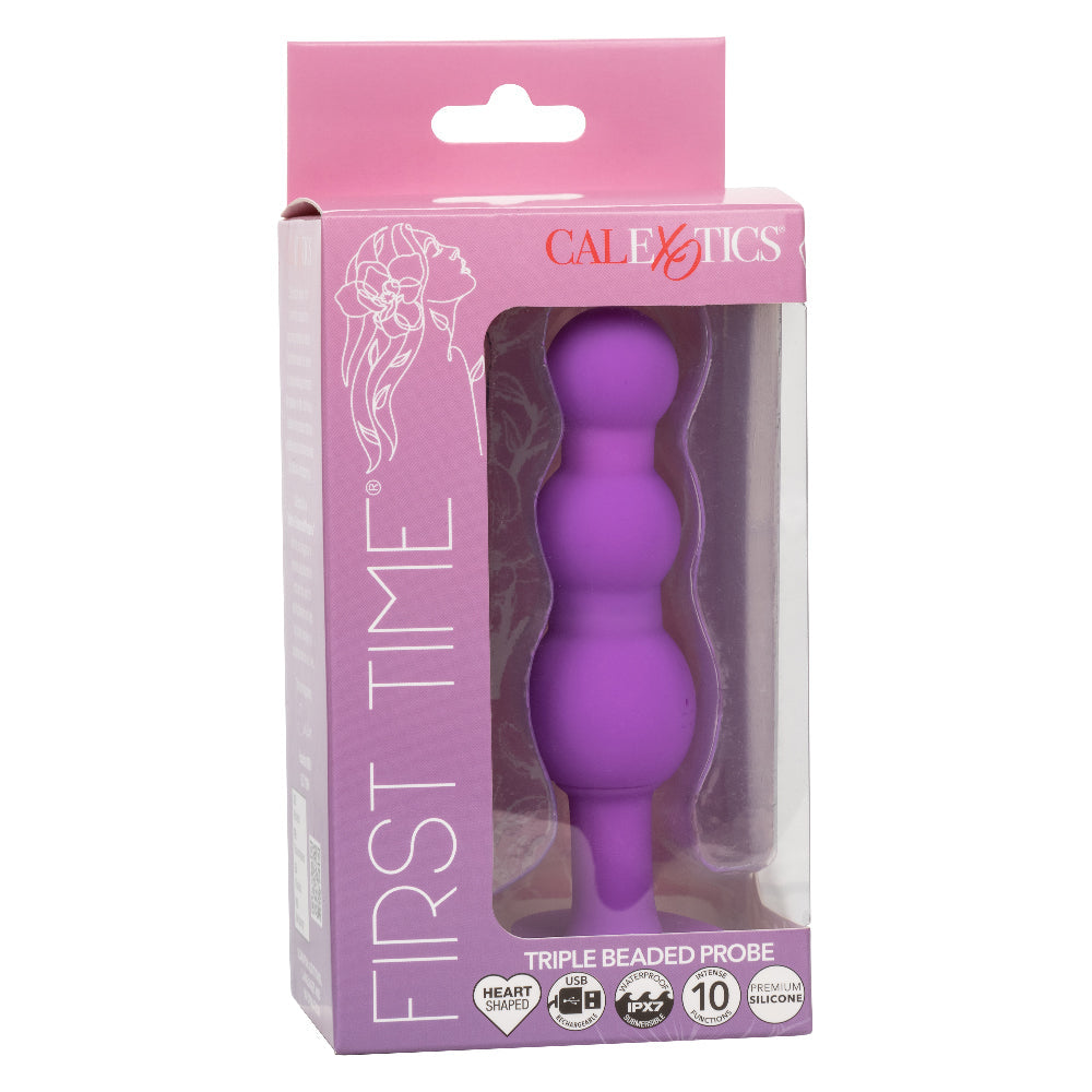 First Time Vibrating Beaded Probe – Vibrating Beaded Probe > Anal Range > Anal Beads - Tophatter Daily Deals
