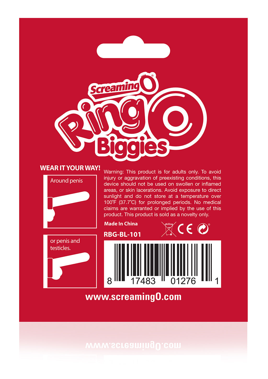 RingO Biggies – Thicker Stretchy Cock Ring > Cock Ring > Single - Tophatter Daily Deals