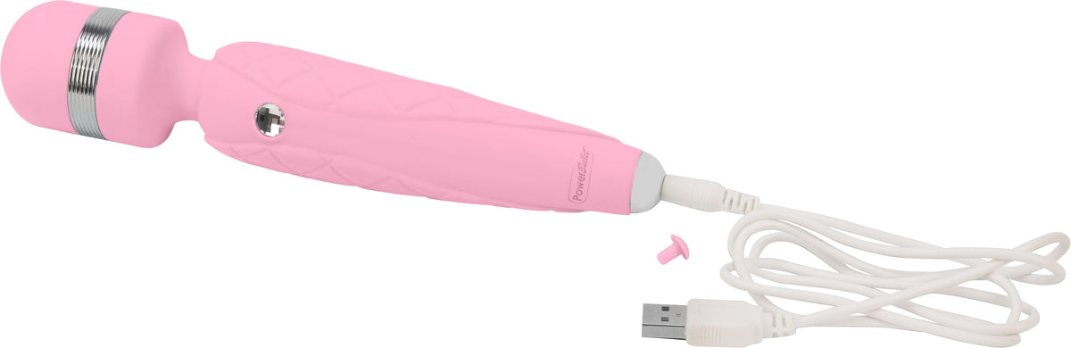 Pillow Talk Cheeky Wand – Luxury Wand Vibrator with Swarovski Crystal > Sex Toys > Massage Wands - Tophatter Daily Deals