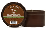 Hemp Seed 3-In-1 Massage Candle Guavalava 170 g for Relaxation > Candles > Massage - Tophatter Daily Deals
