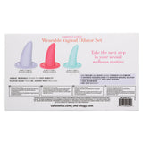 She-ology Advanced 3-Piece Wearable Vaginal Dilator Set > Sex Toys > Dilators - Tophatter Daily Deals
