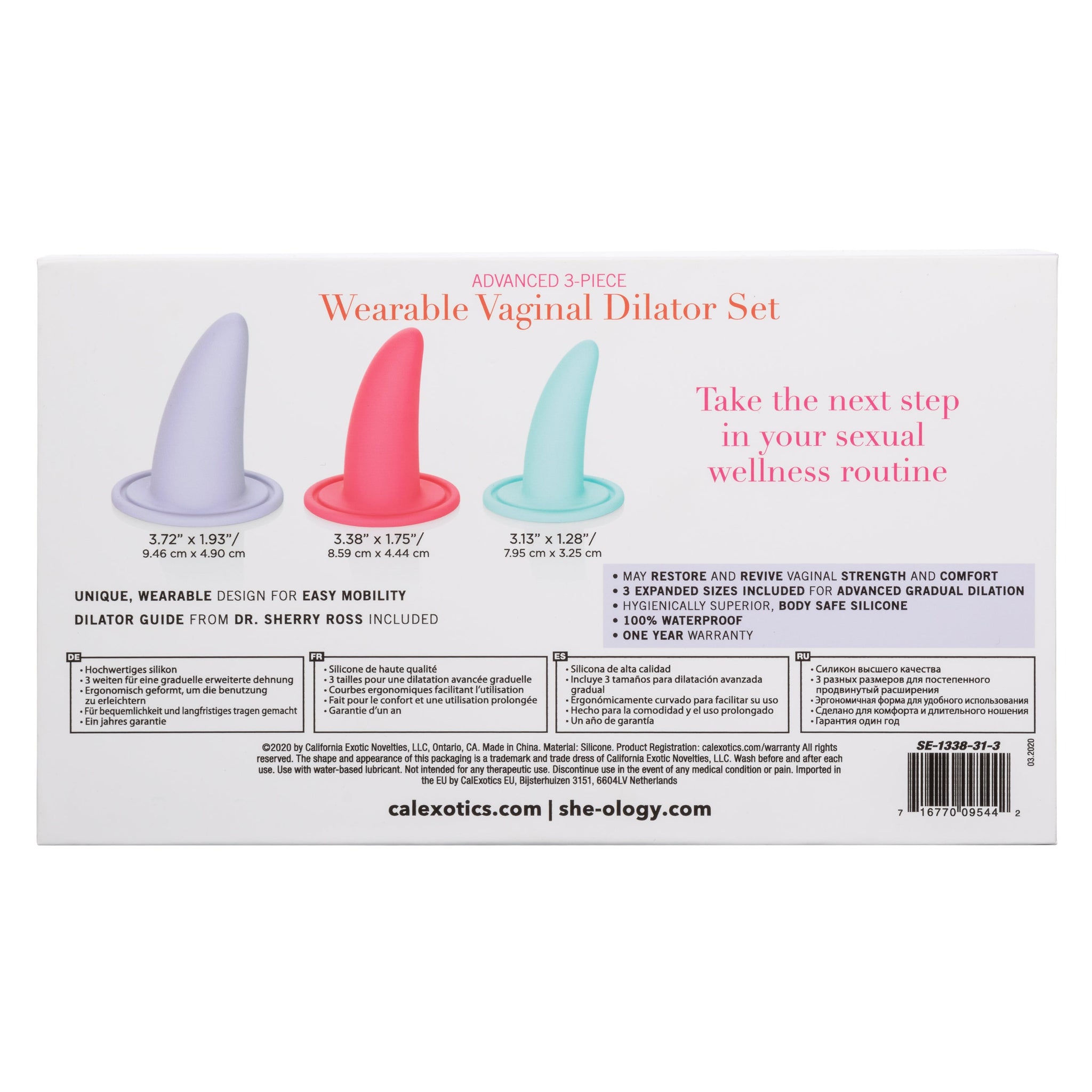 She-ology Advanced 3-Piece Wearable Vaginal Dilator Set > Sex Toys > Dilators - Tophatter Daily Deals