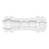 Gender X Double Fantasy – Dual-Ended Transparent Stroker > Sex Toys For Men > Masturbators Cup - Tophatter Daily Deals