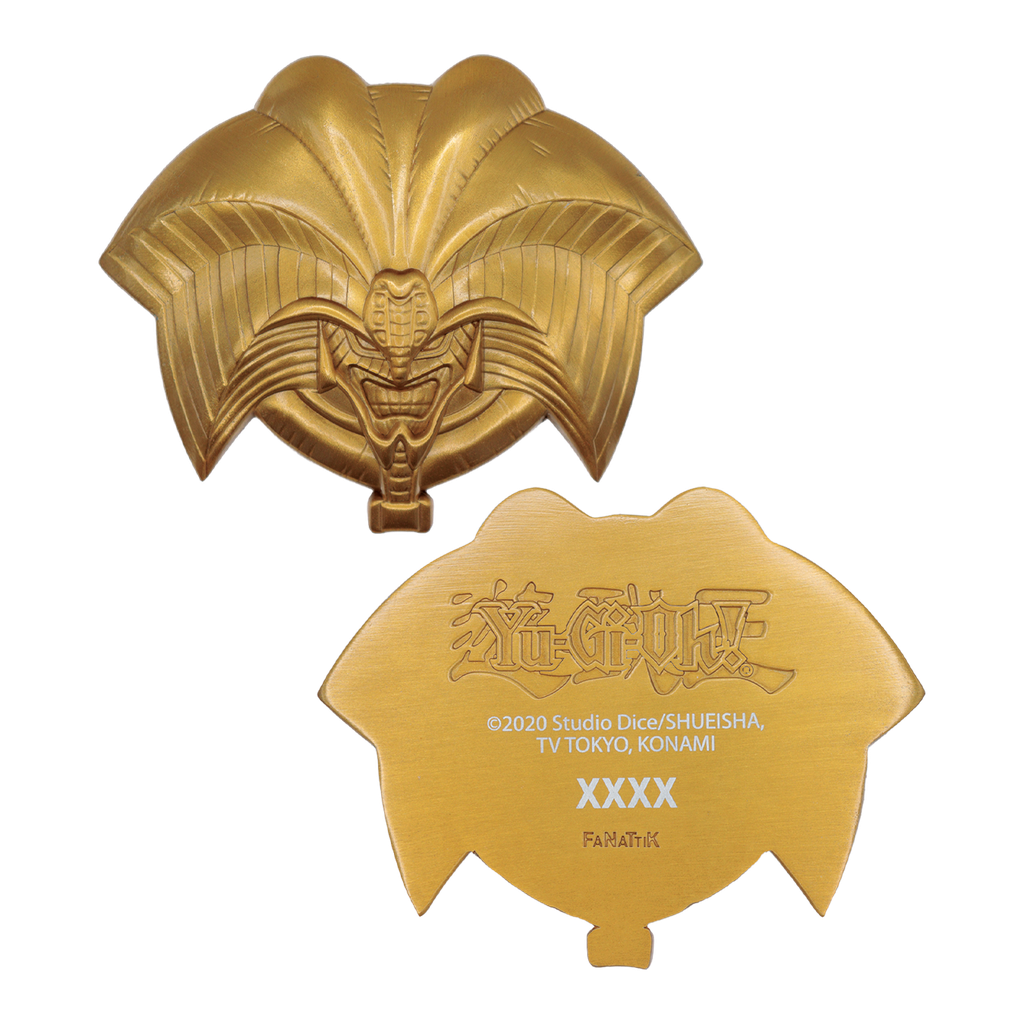 Yu-Gi-Oh! – Limited Edition Exodia Head Medallion Replica Coin - Tophatter Daily Deals