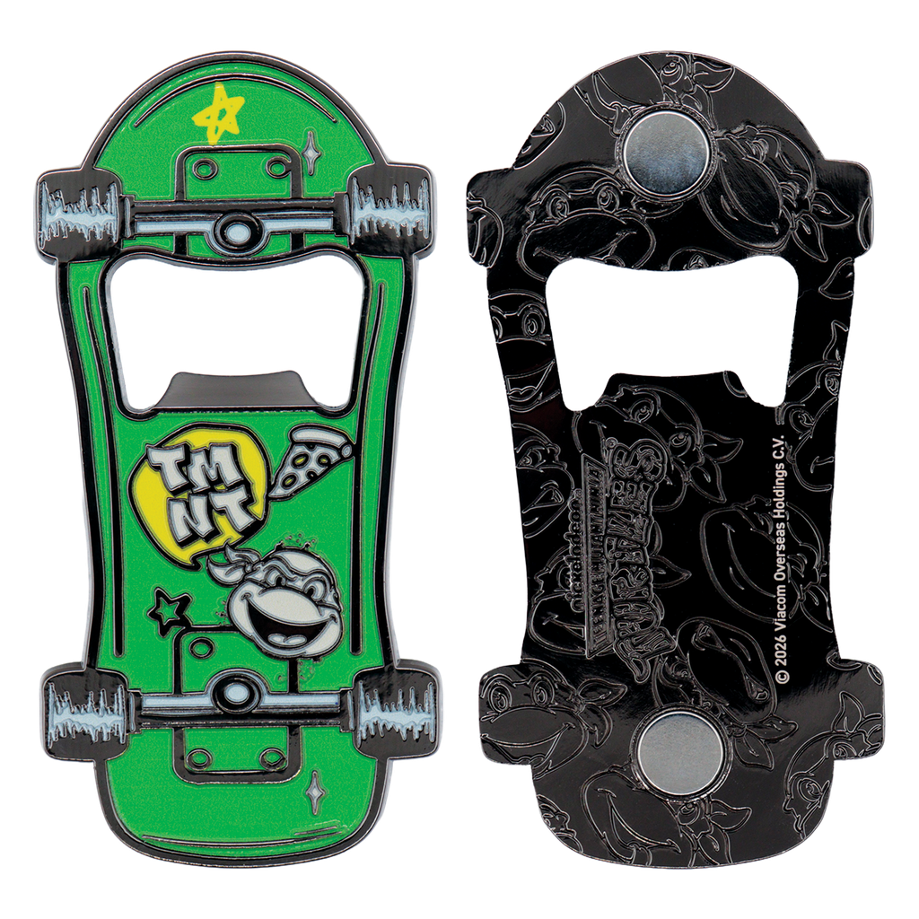 Teenage Mutant Ninja Turtles – Magnetic Skateboard Bottle Opener Bottle Opener - Tophatter Daily Deals