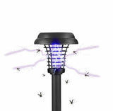 Solar LED Garden Pathway Light with Built-in Bug Zapper Solar Outdoor Lights - Tophatter Daily Deals