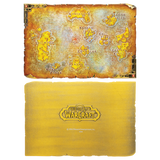 World of Warcraft - Limited Edition Metal Map of Azeroth Collectible - Tophatter Daily Deals