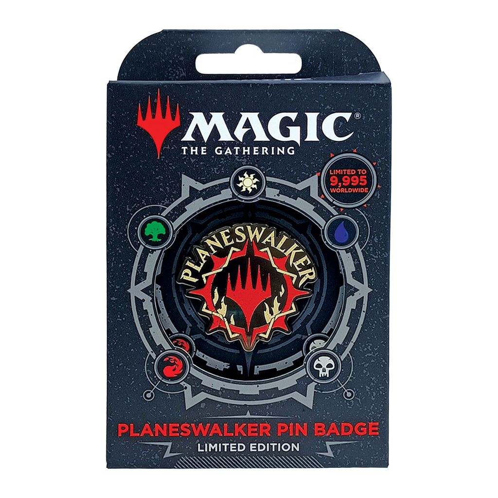 Magic: The Gathering – Limited Edition Planeswalker Pin Badge Pin Set - Tophatter Daily Deals