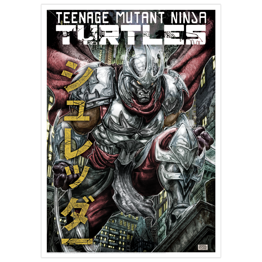 Teenage Mutant Ninja Turtles – Limited Edition Shredder Art Print Fine Art Print - Tophatter Daily Deals