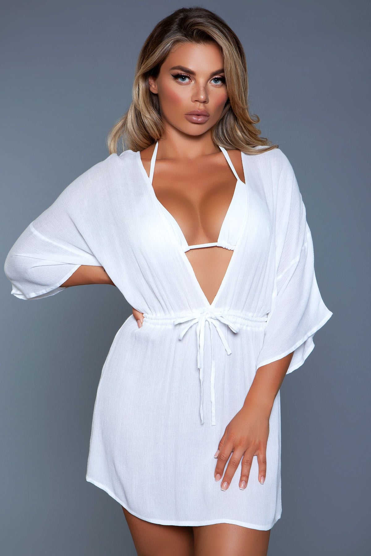 Thalia Beach Dress White Clothing - Tophatter Daily Deals