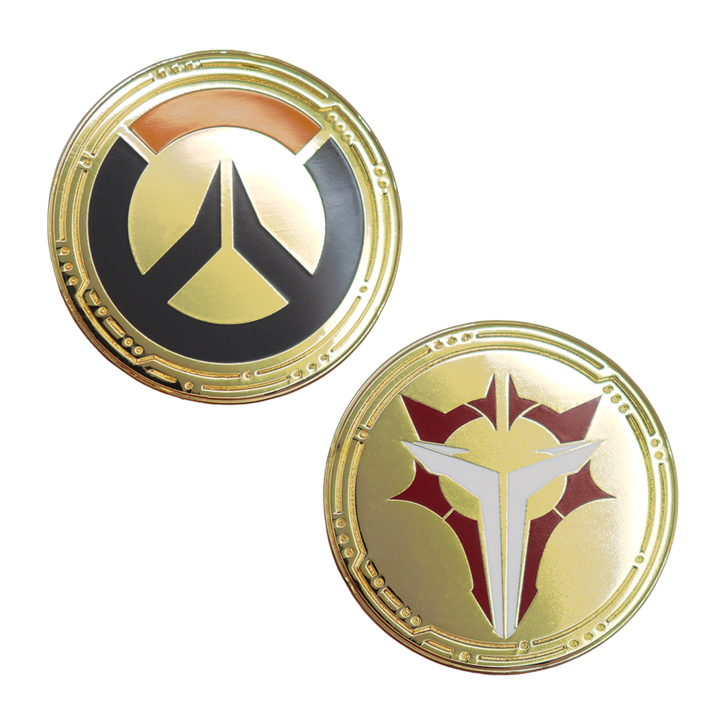 Overwatch - Limited Edition Factions Coin Replica Coin - Tophatter Daily Deals