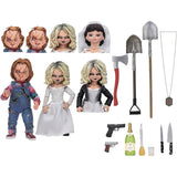 Bride of Chucky - NECA Chucky and Tiffany 2-Pack Ultimate Action Figures Action Figure - Tophatter Daily Deals
