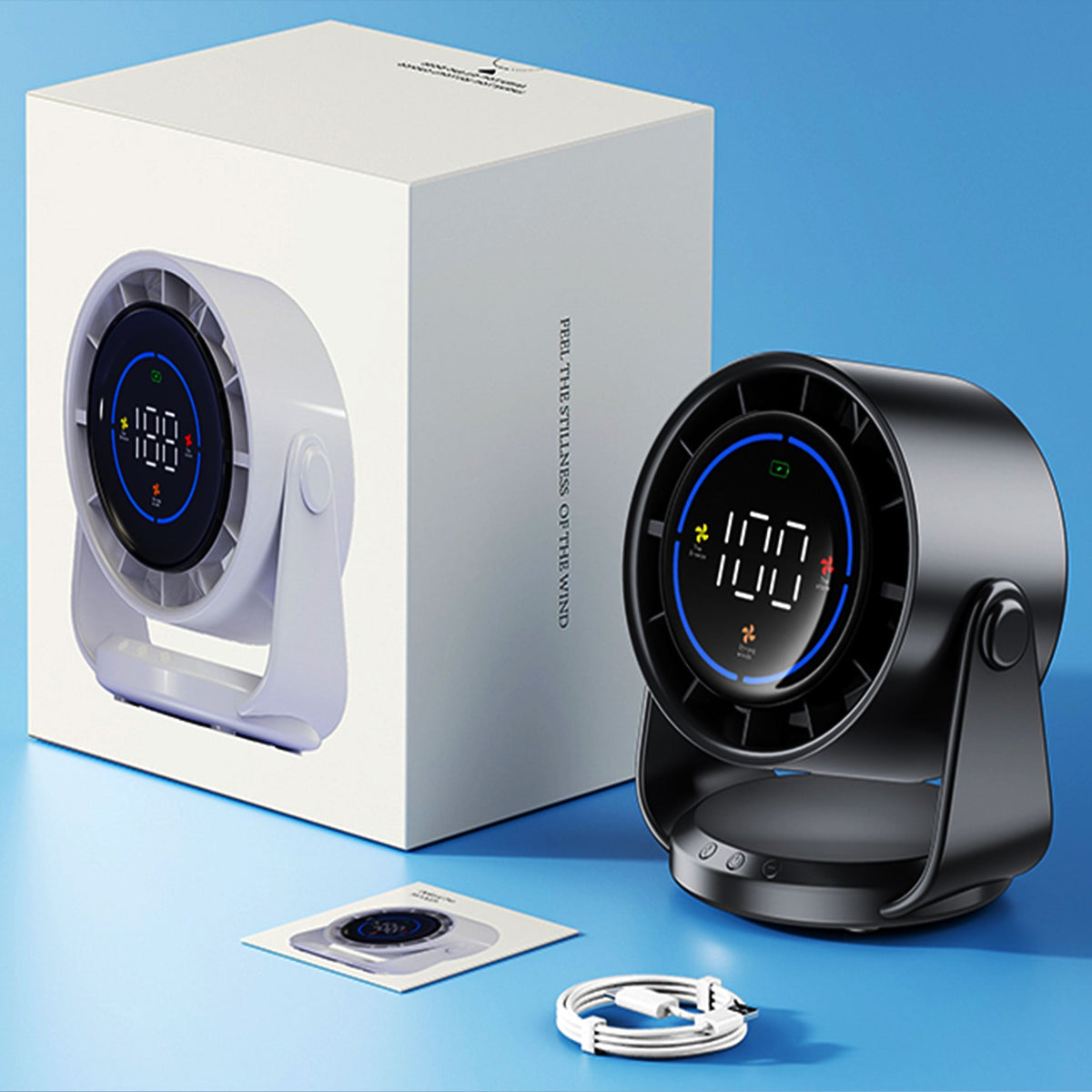 Portable Turbo Cool Air Conditioner Foldable Personal - Tophatter Daily Deals