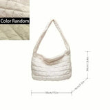 Padded Argyle Quilted Crossbody Hobo Bag Handbags & Wallets - Tophatter Daily Deals