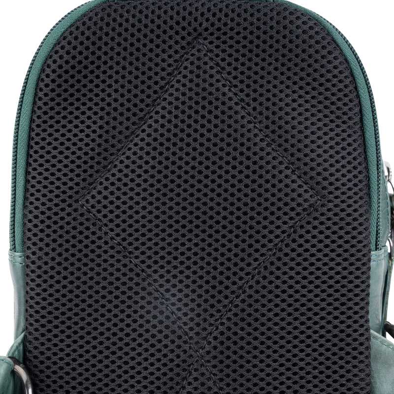Bristol Leather Concealed Carry Sling Crossbody Backpack Purse Handgun Purses - Tophatter Daily Deals