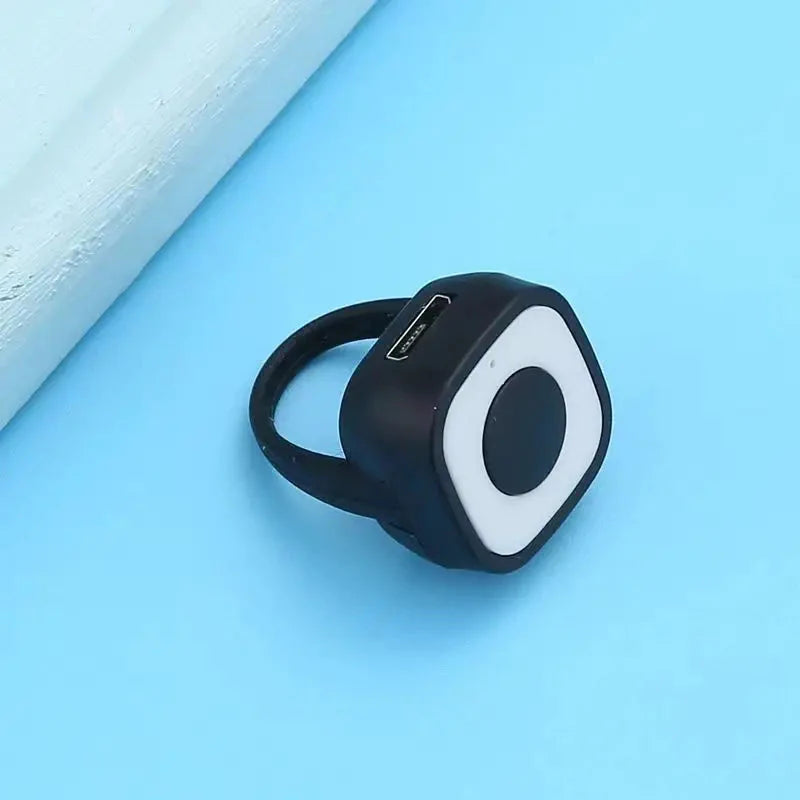 Page Turner Remote Camera Shutter Selfie Fingertip Video Controller Black Remote Control - Tophatter Daily Deals