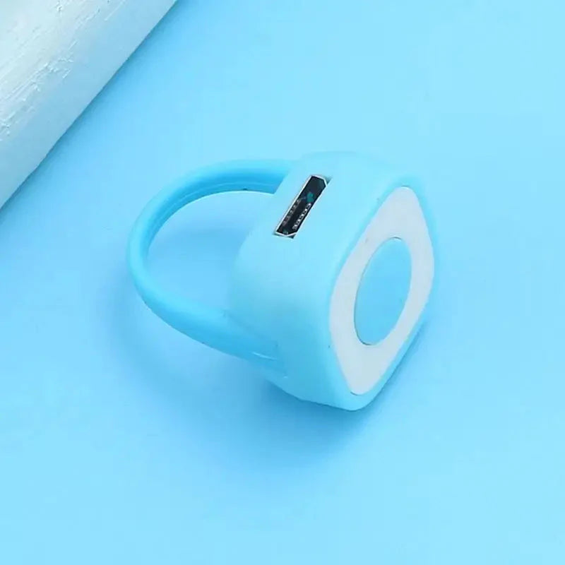 Page Turner Remote Camera Shutter Selfie Fingertip Video Controller Blue Remote Control - Tophatter Daily Deals